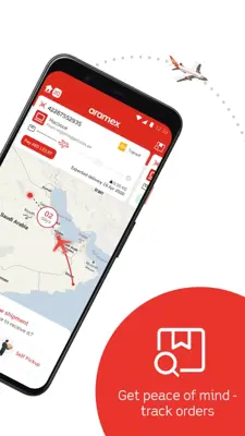 Aramex Mobile android App screenshot 1